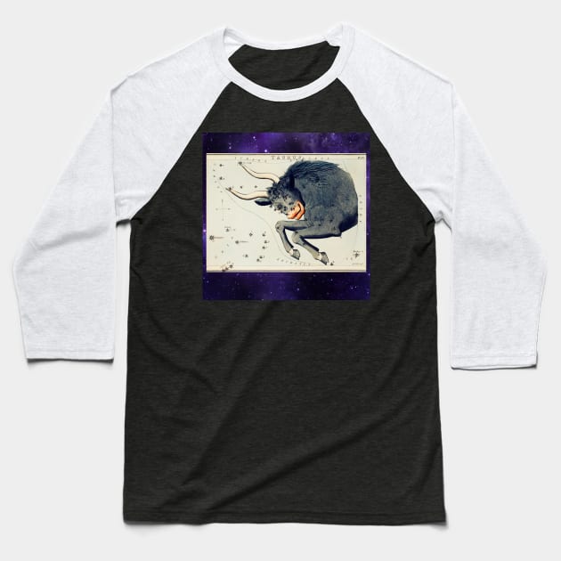 Taurus Astrology Baseball T-Shirt by Rosettemusicandguitar